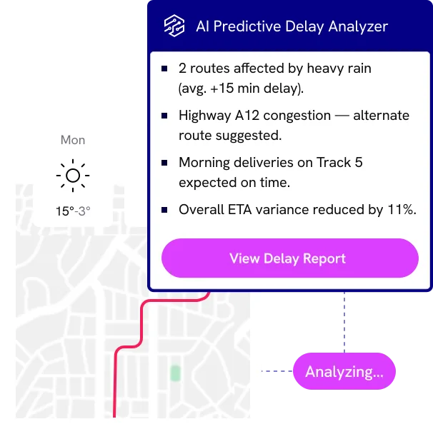 Predictive Delay Analyzer