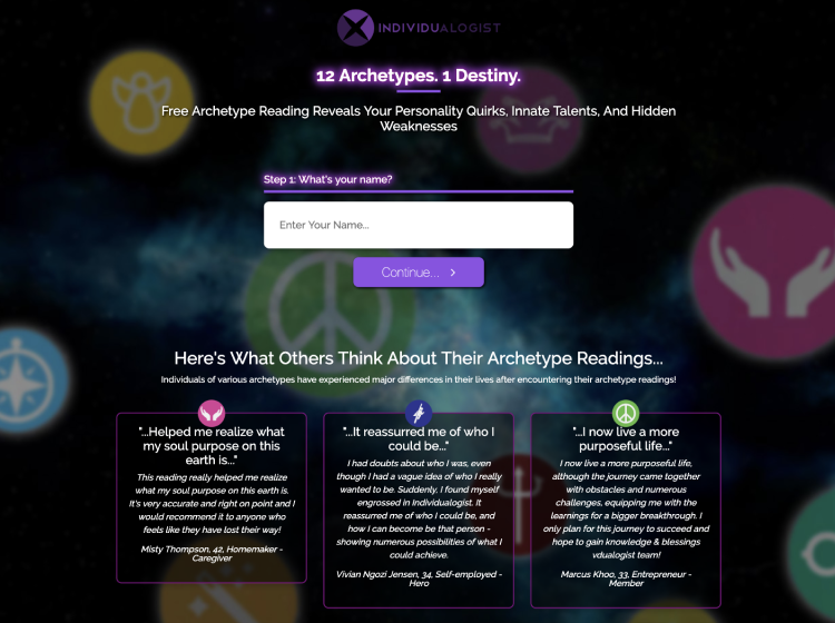 Project Screenshot - https://natal.individualogist.com/horoscope