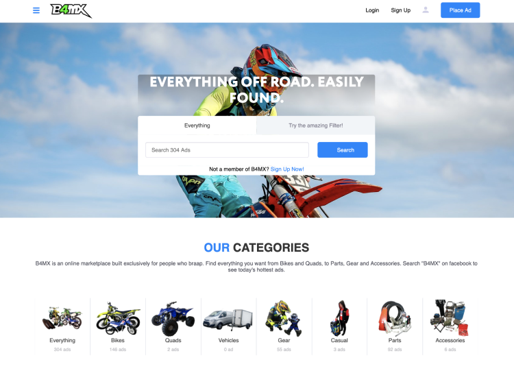 Project Screenshot - https://b4mx.com