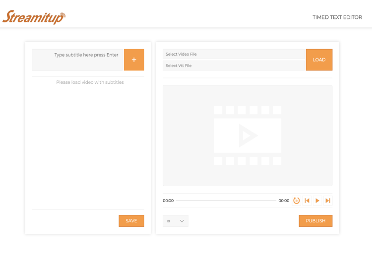 Project Screenshot - http://www.streamitupcdn.net/draft_db/database/timedTextEditor/
